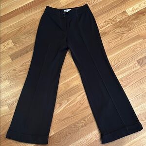 Elegant Black Wide-Leg Pants